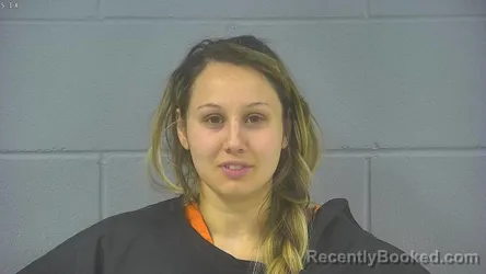 Mugshot of KIRA ALEXANDRA BURGESS booked in Hancock County, Indiana on June 27, 2026