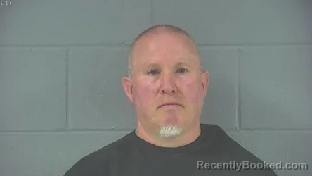 Mugshot of DANIEL RAY HARMON booked in Hancock County, Indiana on June 28, 2026