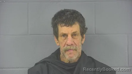 Mugshot of RAY GENE SCROGGINS booked in Hancock County, Indiana on July 4, 2026