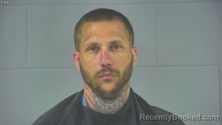 Mugshot of GARRETT LLOYD LEWIS booked in Hancock County, Indiana on July 5, 2026