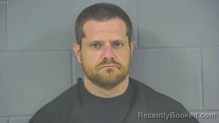 Mugshot of AARON MICHAEL GREB booked in Hancock County, Indiana on July 6, 2026