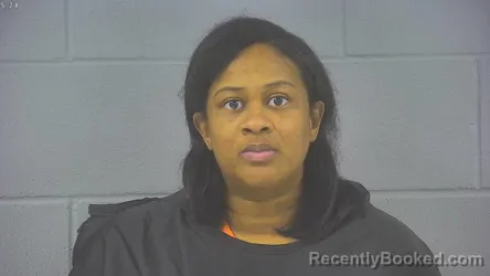 Mugshot of CHERISE LYNN SANDERS booked in Hancock County, Indiana on July 11, 2026