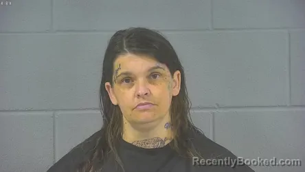 Mugshot of AMBER DAWN SMITH-POE booked in Hancock County, Indiana on July 15, 2026