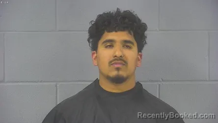 Mugshot of AIDSER SANTOS booked in Hancock County, Indiana on July 29, 2026