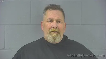 Mugshot of DOUGLAS LYNN BURTON booked in Hancock County, Indiana on July 29, 2026