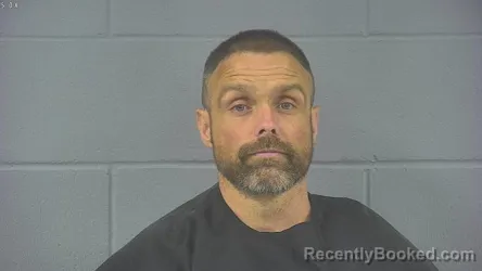 Mugshot of CHRISTOPHER MARK BEATY booked in Hancock County, Indiana on August 3, 2026