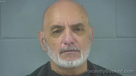 Mugshot of KENNY JACK EVANS booked in Hancock County, Indiana on August 5, 2026