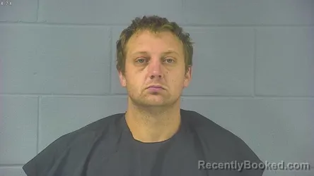 Mugshot of Jonathan Nicholas Voelker booked in Hancock County, Indiana on August 14, 2026