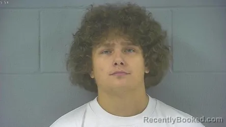 Mugshot of Gage Mont Quick booked in Hancock County, Indiana on August 17, 2026