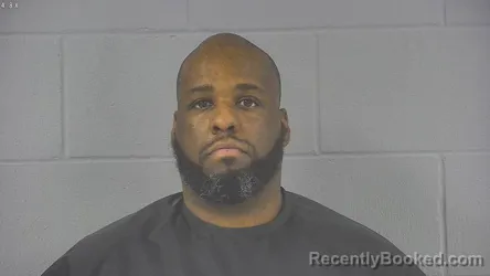 Mugshot of Nigel Ryan Hatchett booked in Hancock County, Indiana on August 17, 2026