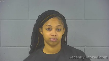 Mugshot of Jakilah Nyrae Jones booked in Hancock County, Indiana on August 18, 2026