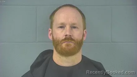 Mugshot of Joeseph Daniel Knifley booked in Hancock County, Indiana on August 19, 2026