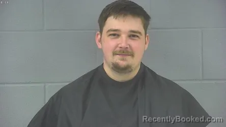 Mugshot of William Dalton Blakely booked in Hancock County, Indiana on August 19, 2026