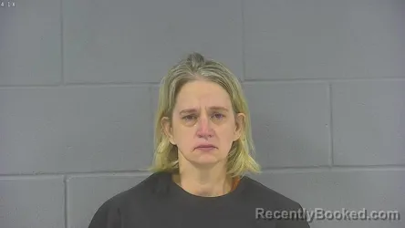 Mugshot of Kelly Louise Copeland booked in Hancock County, Indiana on August 20, 2026