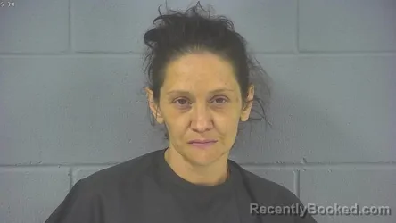 Mugshot of Courtney Lea Jones booked in Hancock County, Indiana on August 21, 2026