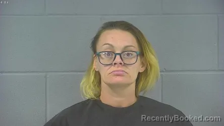 Mugshot of Emilee Anne Childers booked in Hancock County, Indiana on August 21, 2026