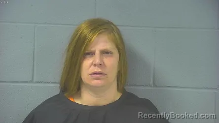 Mugshot of Brittany Suzanne Spears booked in Hancock County, Indiana on August 21, 2026