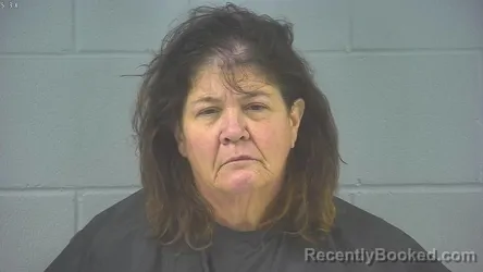 Mugshot of Rhonda Lee Curry booked in Hancock County, Indiana on August 23, 2026