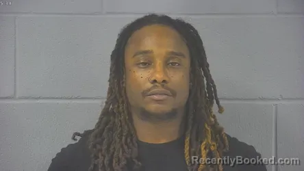 Mugshot of Jarvay Hsan Rudy Robertson booked in Hancock County, Indiana on August 23, 2026