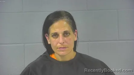 Mugshot of Samantha Lauren Stahl booked in Hancock County, Indiana on August 24, 2026