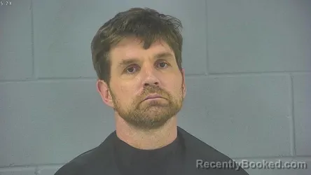 Mugshot of Jonathon David Hulse booked in Hancock County, Indiana on August 24, 2026
