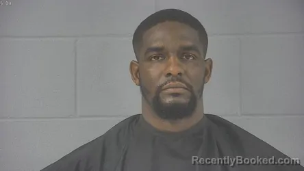 Mugshot of Quinton Cornez Partee booked in Hancock County, Indiana on August 25, 2026