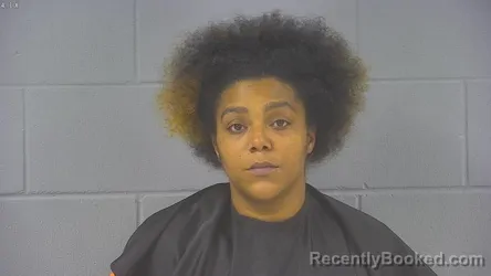 Mugshot of Stacia Danielle Lasley booked in Hancock County, Indiana on August 26, 2026