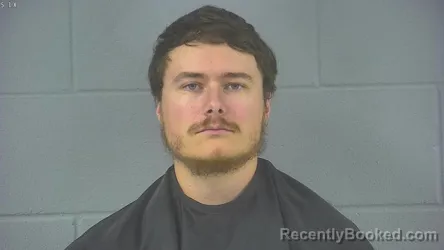 Mugshot of Ryan Steel Hubert booked in Hancock County, Indiana on August 26, 2026
