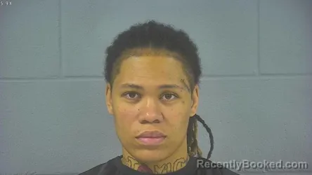 Mugshot of Jalayna Rashae Rich booked in Hancock County, Indiana on August 27, 2026