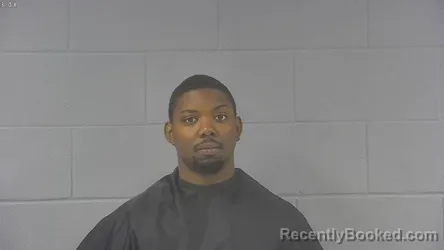 Mugshot of Javion Divine Shaffer booked in Hancock County, Indiana on August 28, 2026