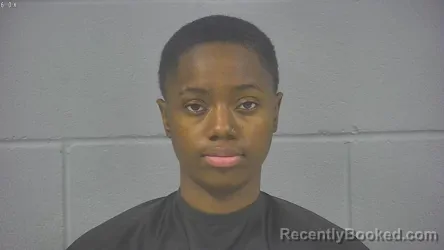 Mugshot of Lativa Trinity Aaliyah Tynes booked in Hancock County, Indiana on August 30, 2026