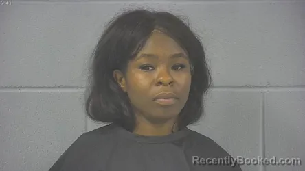 Mugshot of Alivia Wislaia Fox booked in Hancock County, Indiana on August 30, 2026