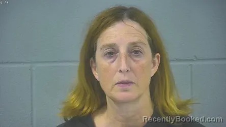 Mugshot of Nicole Renee Carney booked in Hancock County, Indiana on August 31, 2026