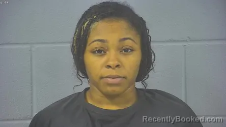 Mugshot of Ajayla Lynnay Boone booked in Hancock County, Indiana on August 31, 2026
