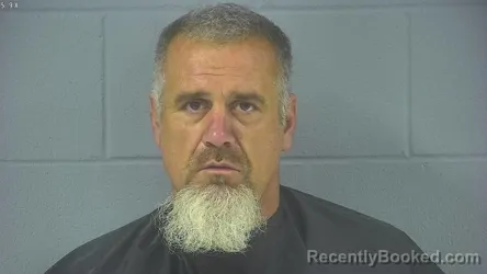 Mugshot of Gary Damon Hill booked in Hancock County, Indiana on September 4, 2026