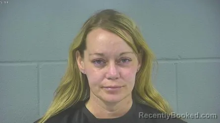 Mugshot of Danielle Nicole Hoffman booked in Hancock County, Indiana on September 4, 2026