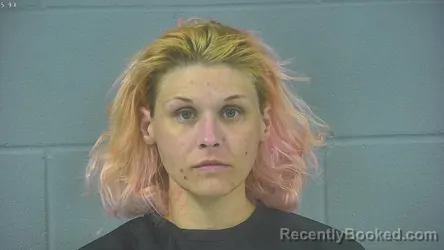 Mugshot of Sheyann Taylor Perdue Fields booked in Hancock County, Indiana on September 5, 2026