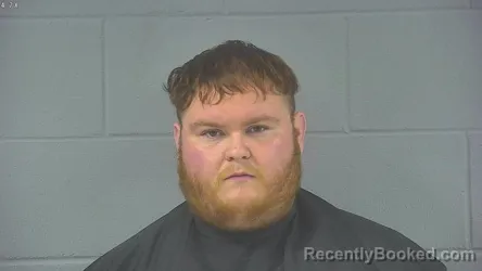 Mugshot of Samuel James Johnson booked in Hancock County, Indiana on September 8, 2026