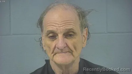 Mugshot of Dennis Eugene Conley booked in Hancock County, Indiana on September 9, 2026