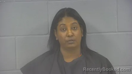 Mugshot of Samantha Nmi Casey booked in Hancock County, Indiana on September 9, 2026