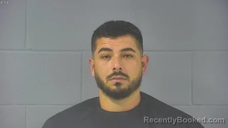 Mugshot of Anthony Arevalo Diaz booked in Hancock County, Indiana on September 10, 2026