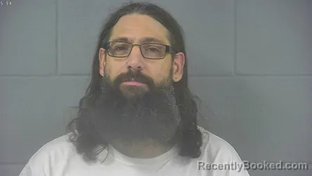 Mugshot of Jeremy Scott Hathaway booked in Hancock County, Indiana on September 11, 2026