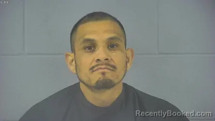 Mugshot of Macario Escobedo Torres booked in Hancock County, Indiana on September 11, 2026
