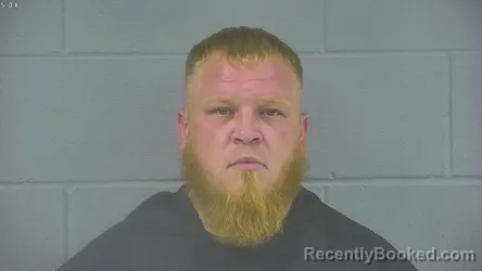 Mugshot of Christopher Allen Mosley booked in Hancock County, Indiana on September 15, 2026