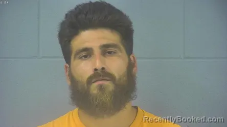 Mugshot of Jordan Dewayne Caplinger booked in Hancock County, Indiana on September 15, 2026