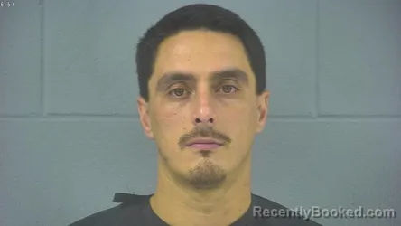 Mugshot of Justin Richard-Michael Young booked in Hancock County, Indiana on October 1, 2026