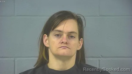 Mugshot of Jessica Renee Wright booked in Hancock County, Indiana on October 1, 2026