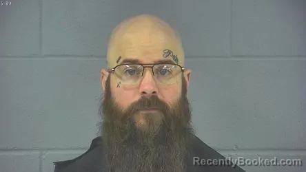 Mugshot of Travis Lee Snyder booked in Hancock County, Indiana on October 1, 2026