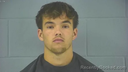 Mugshot of Cade Brennan Lee Rodgers booked in Hancock County, Indiana on October 3, 2026