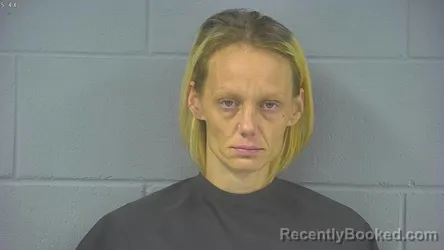 Mugshot of Daphne Nichol Clark booked in Hancock County, Indiana on October 3, 2026